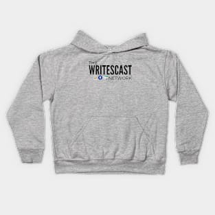 The Writescast Network - Classic Black Logo Kids Hoodie